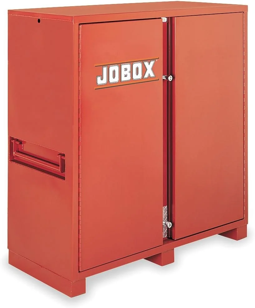 JOBOX 1-694990 24" Deep Heavy-Duty Two Door Steel Cabinet